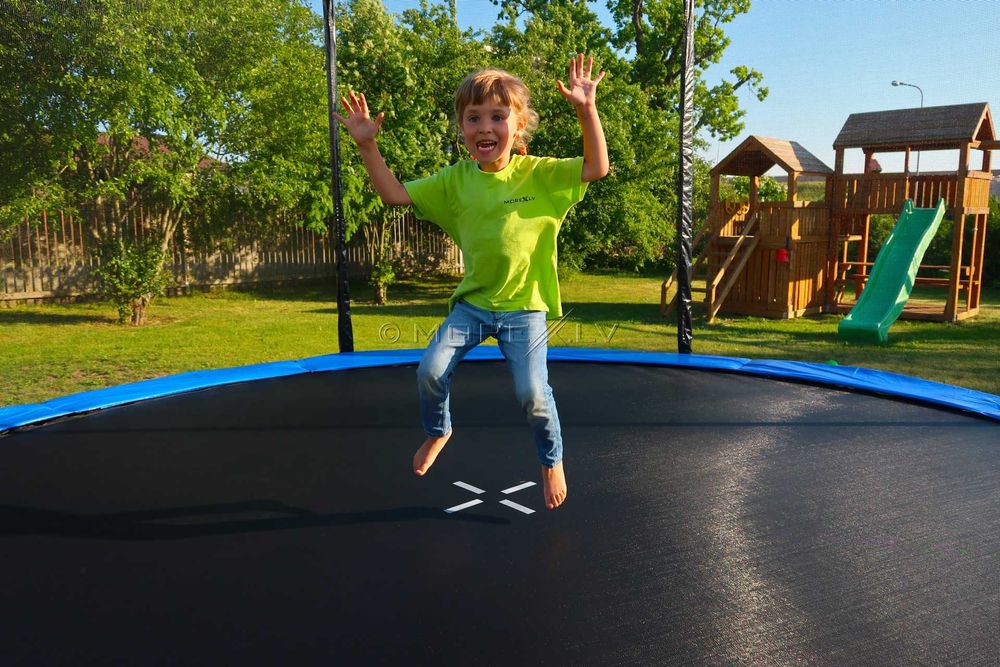 Батут 305 см + защитная сетка + лестница 10ft (3.05 м)