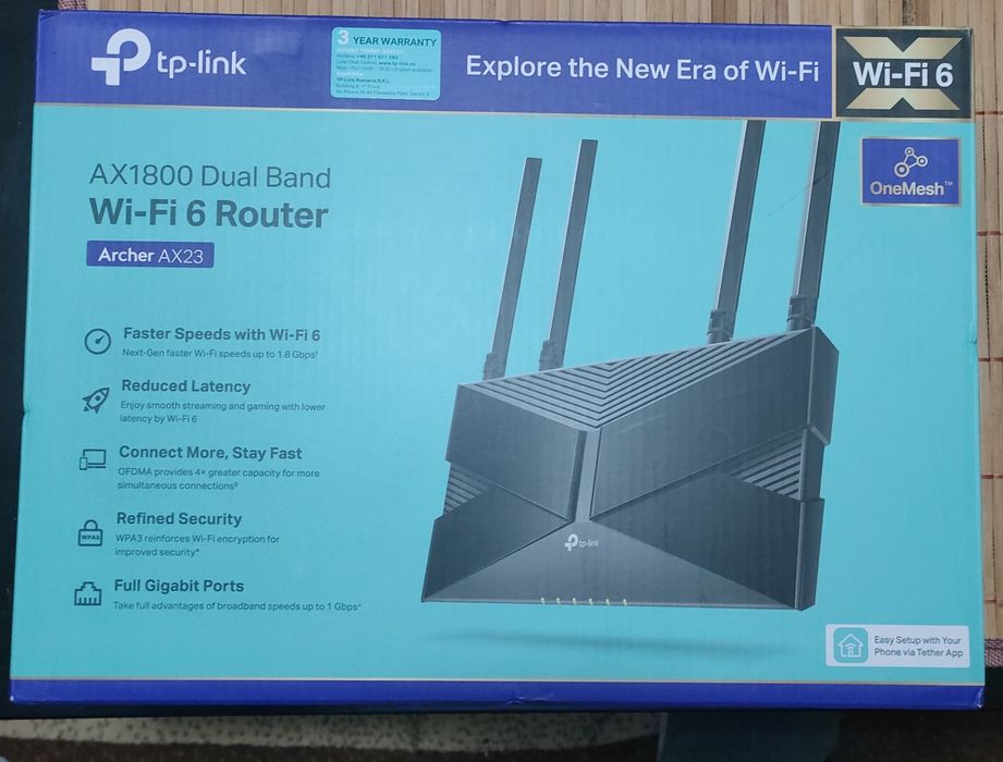 Tp-link Archet AX23 -AX1800 dual band wi-fi 6