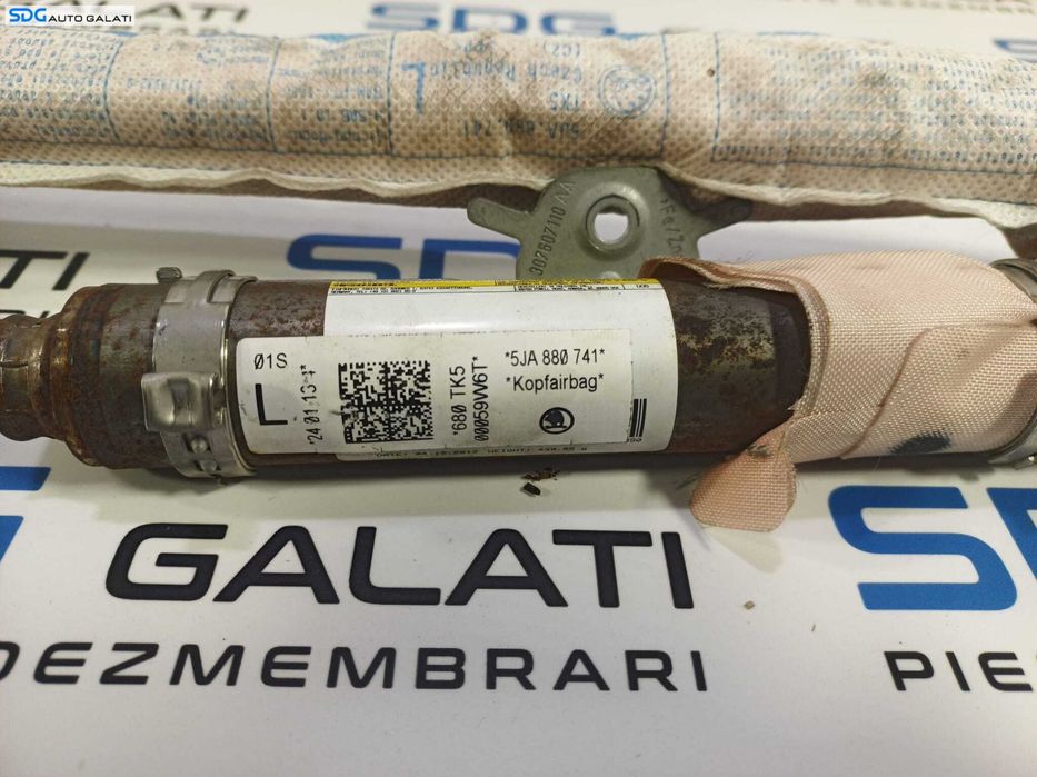 SET Airbag Airbaguri Airbag-uri Lateral Stanga Dreapta Seat Toledo 4 2012 - 2018 Cod 5JA880741 5JA880742 [L1449] [L1450] [L1451]