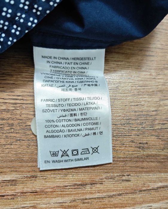 GANT Оригинална мъжка риза с къс ръкав размер XL