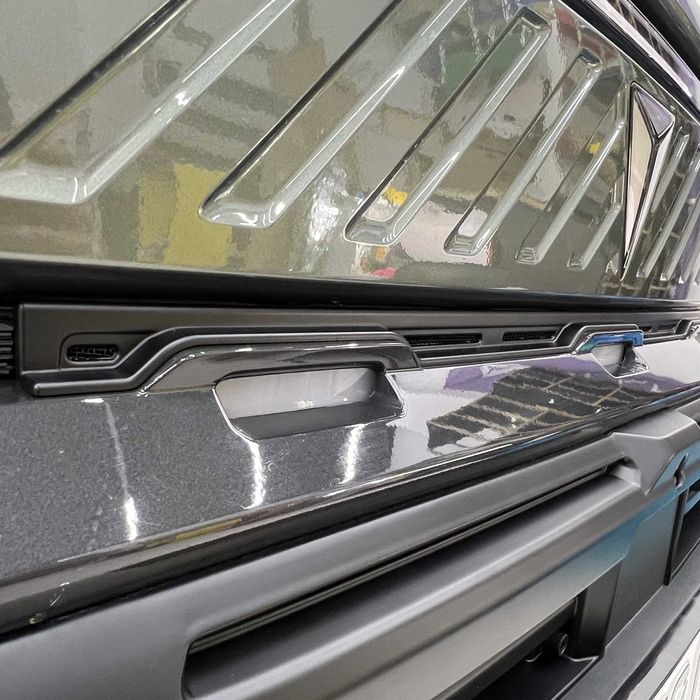 Radiator zashita Deepal G318 restyling || Решетка защита радиатора