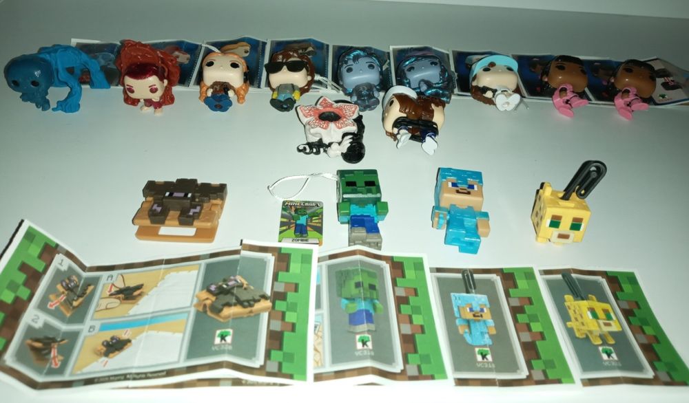 Фигурки ОСД и Майнкрафт