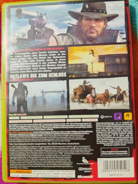 Red Dead Redemption Xbox 360, Xbox one, Xbox seria x . Impecabil