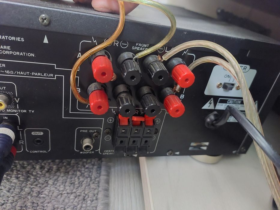 Amplificator/stație PIONEER și boxe audio JBL