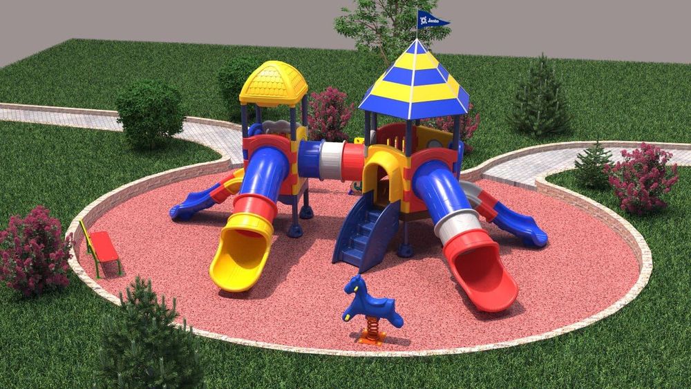 Детские игровые площадки от производителя JAMBO.UZ