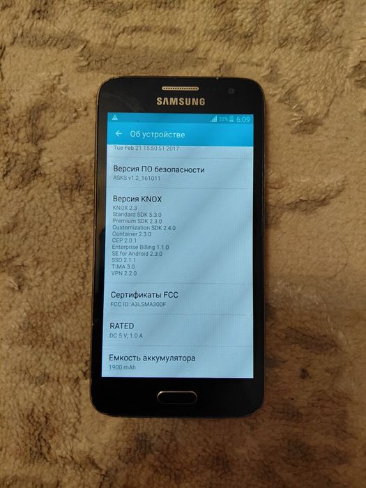 продам samsung galaxy a3