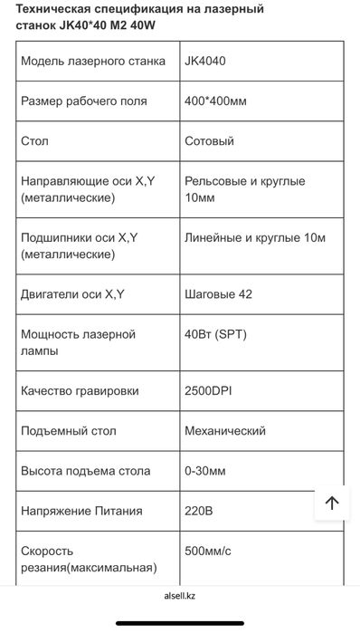Лазерный станок 40х40