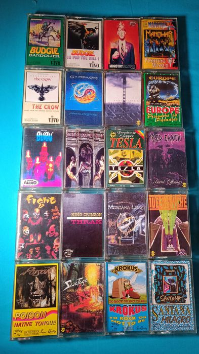 Casete audio ROCK , de colectie !