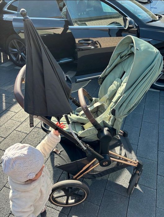 Cybex Priam Platinum шаси Rose Gold