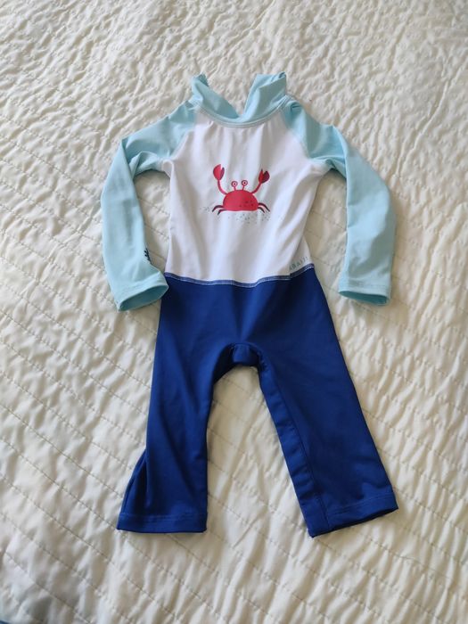 Salopeta baie bebe 9-12 luni UV