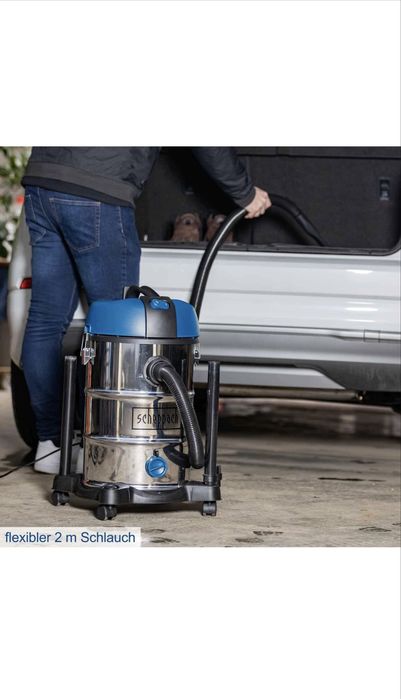 Прахосмукачка за мокро и сухо почистване Scheppach NTS20 1300W 20л