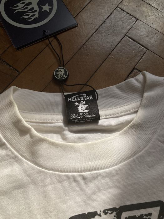 Tricou Hellstar Alb