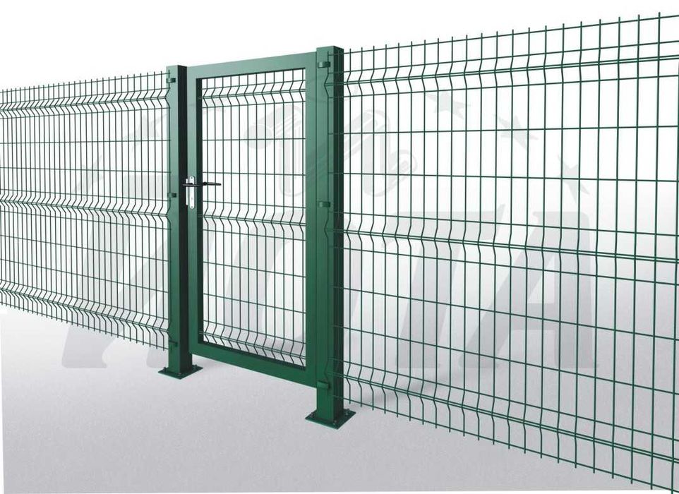 ВРАТА за двора от стоманени профили и заварени мрежи --ПРОИЗВОДИТЕЛ