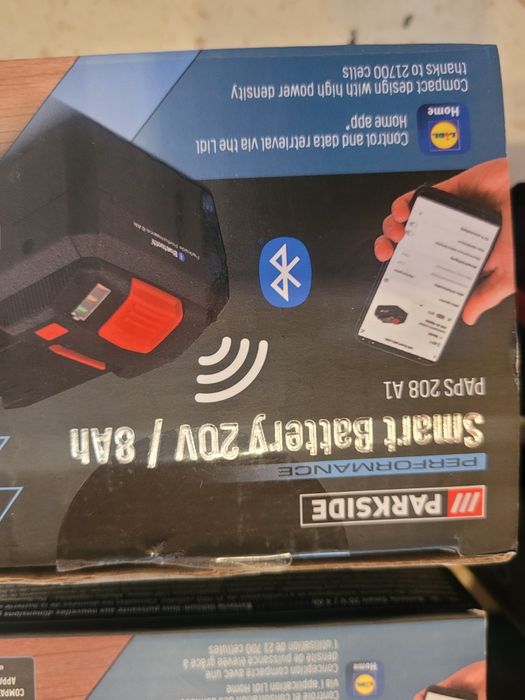 Батерии Parkside 20 волта 4 и 8 амперчаса