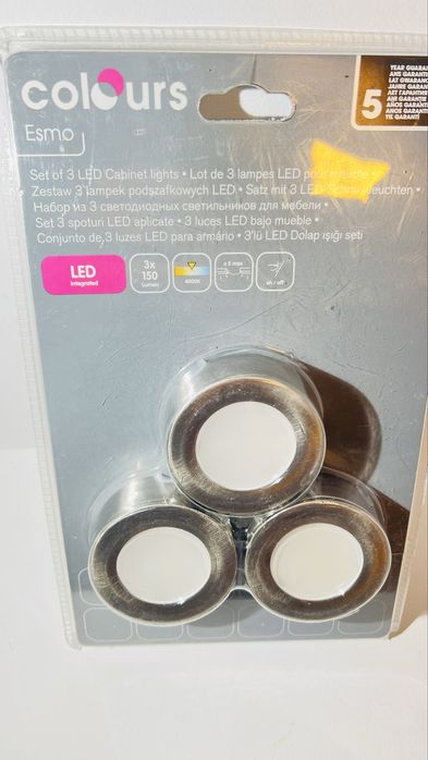 Spoturi LED Noi 3 bucati pentru mobilier-casa 150lumeni fiecare