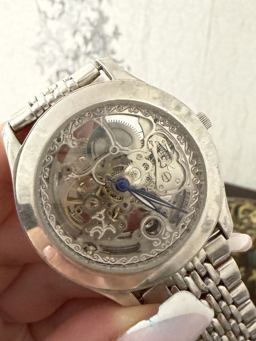 Часы из серебра 925 проба