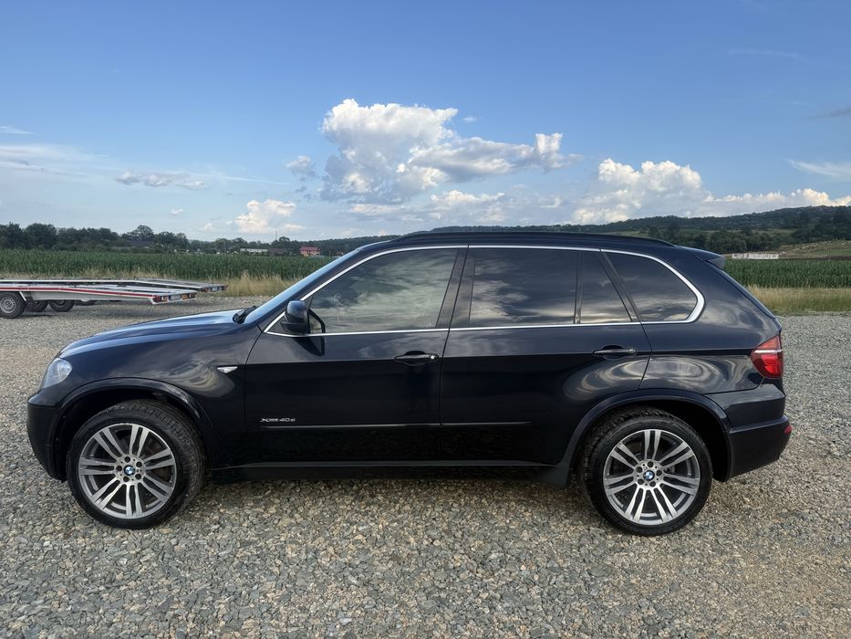BMW X5 4.0 xdrive, 2012, pachet M, inmatr Ianuarie 2026, motor defect
