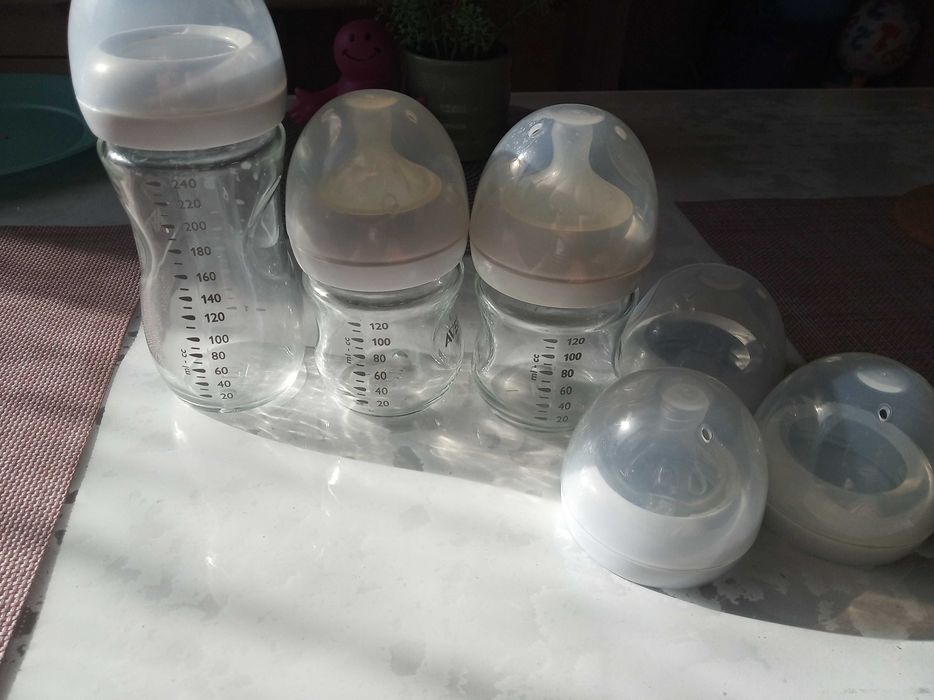 стъклени шишета за бебе philips avent, 120 ml 240 ml