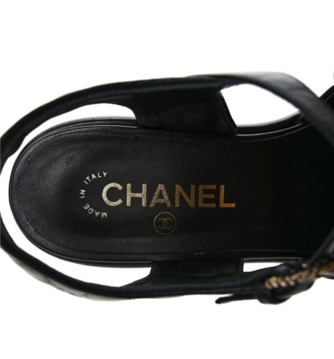 Chanel сандали платформа 37