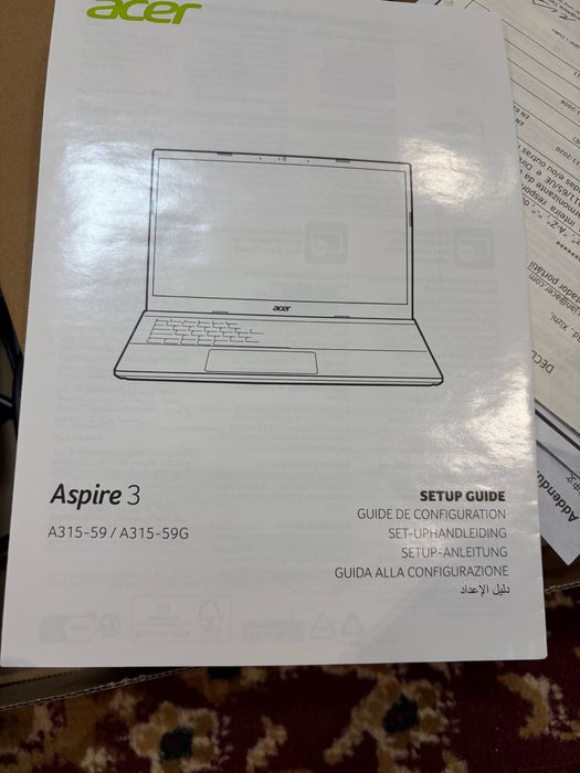 Noutbook acer aspire 3