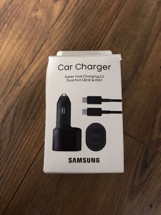 Auto încărcător + cablu Samsung 45 w