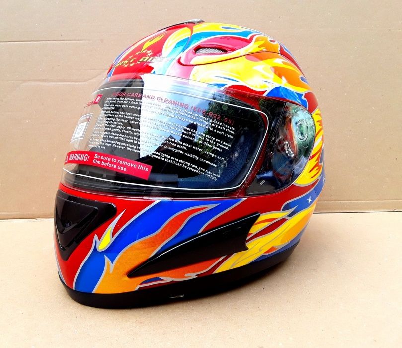 CASCĂ HELMET MOTO, ATV, Scuter, Omologată, Masura L (59/60 cm) - NOUA