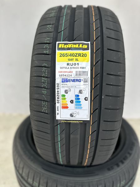 Нови летни гуми ROTALLA SETULA S-RACE RU01 265/40R20 104Y XL НОВ DOT