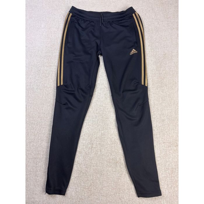 ADIDAS Tiro 23 Blue Gold Striped Climalite tracksuit pants анцунг