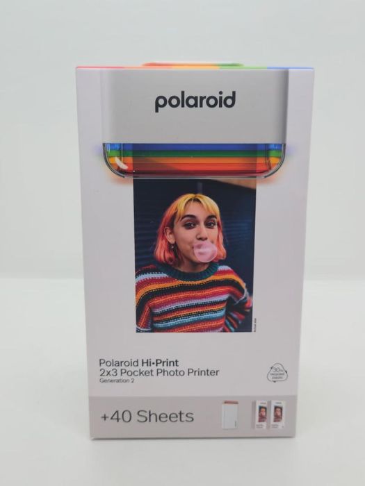 Imprimanta Polaroid HiPrint, 2x3 , Alba -A-
