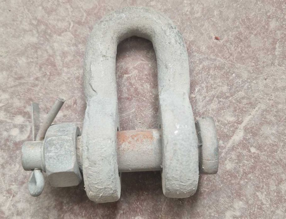 Арматура ЛЭП ушко однолапчатое скоба такелажная  ушко шарнирно, шайба