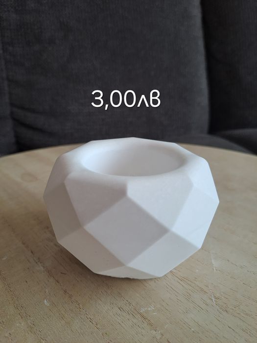 Гипсо керамични кашпи