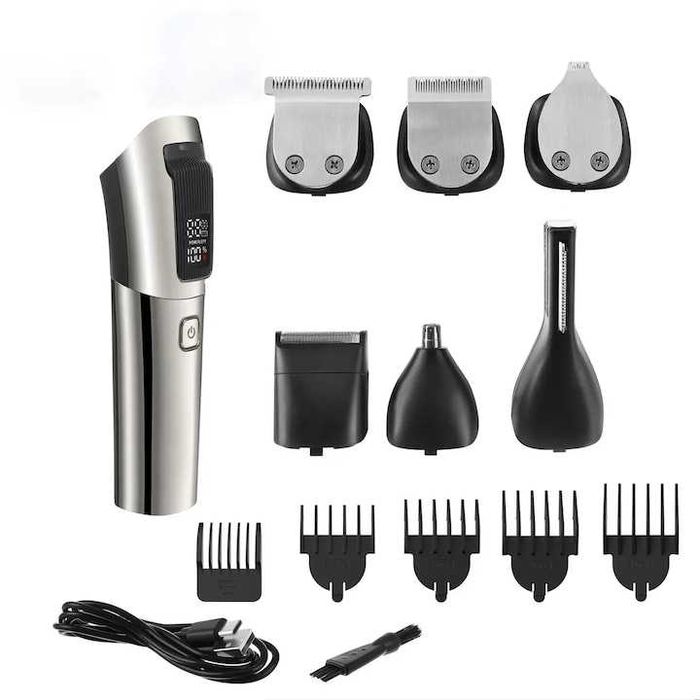 Aparat tuns parul si barba 8 capete incarcare USB-C autonomie 90 min