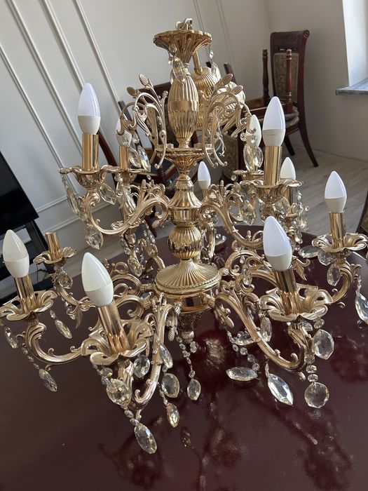 Люстра  большой , в хорошем состояний