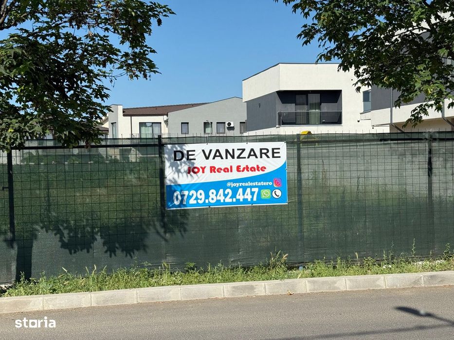 Teren  1000 m2 Ovidiu Sud