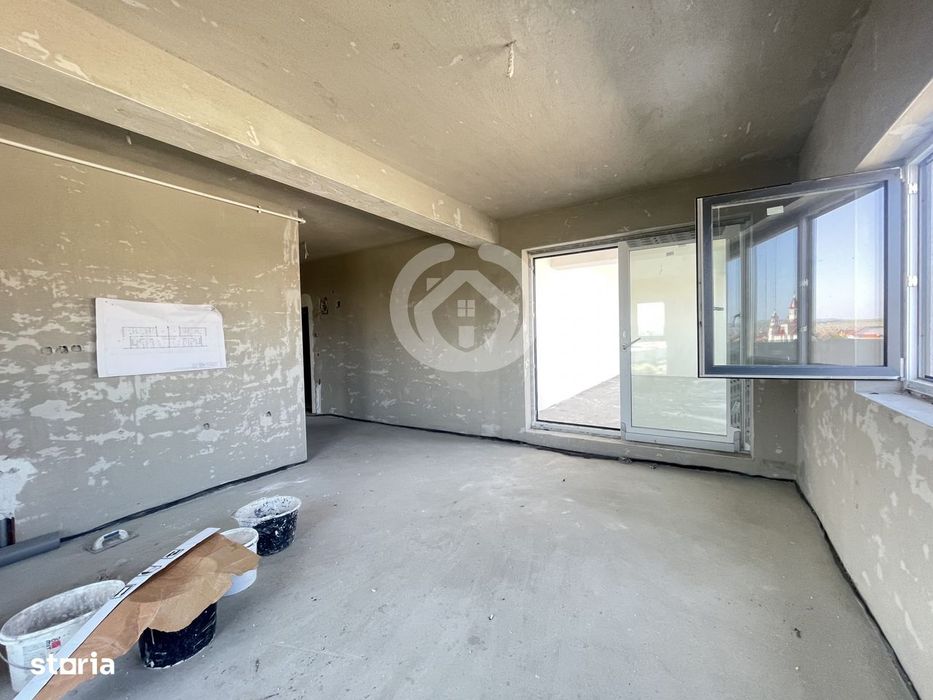 Penthouse nou in Sibiu | 2 dormitoare | 2 bai | 90 mp terasa