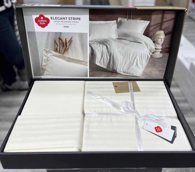 Страйп Сатин отличной плотности постельное белье