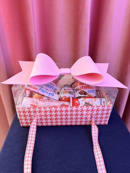 Подарок киндер набор на 14 февраля • сладости на 8 марта Астана