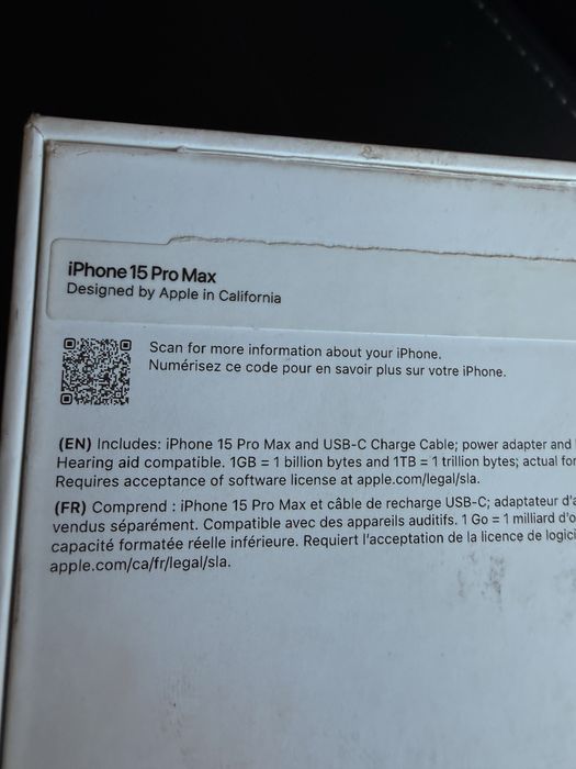 iPhone 15 pro max 1 tb серый