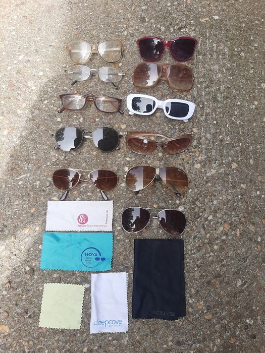 Слънчеви очила и кърпички