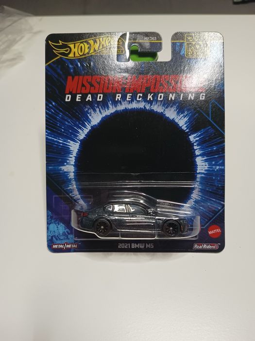 Mașinuță Hot Wheels Premium 2021 BMW M5 Mission Impossible