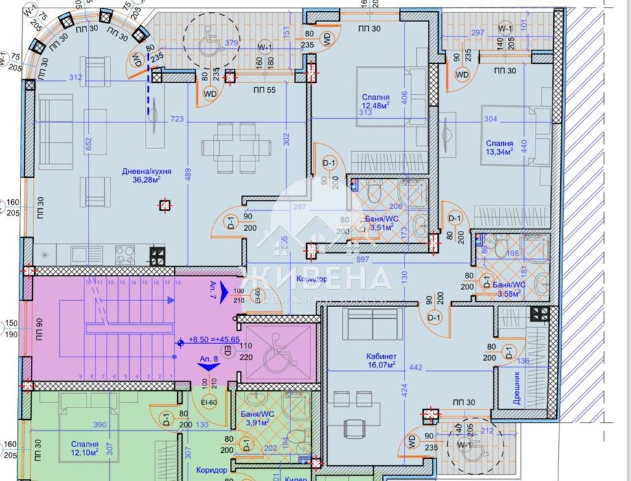 Продава се Четиристаен апартамент в Варна, Център - 165 кв.м за 2420 €/кв.м - Снимка #1