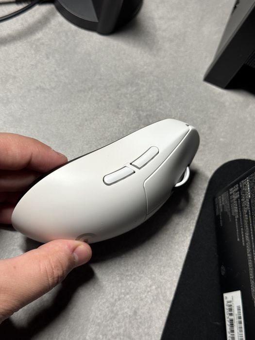 Logitech Superlight 2 Steel Series qck+