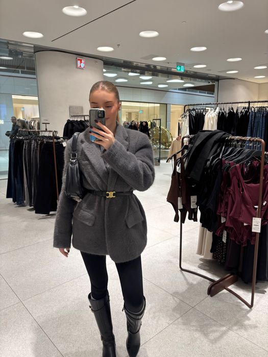 Меко топло палто Zara