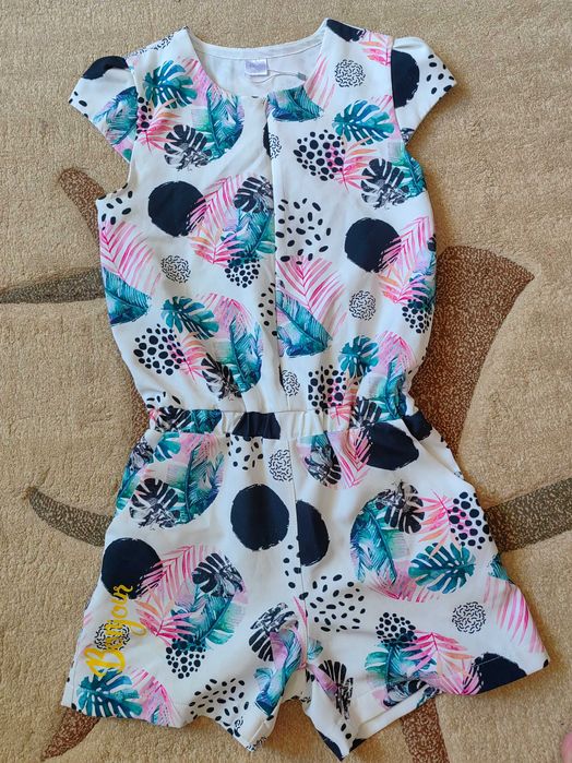 Къс гащеризон за момиче Kim kids 152 см и поли Desigual