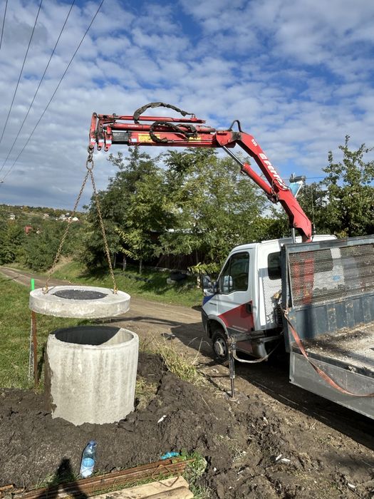 Tuburi/capace din beton pentru fantana/fosa Roman