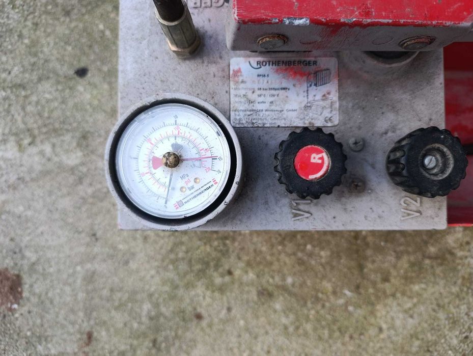 Pompa pentru umplere si testare | RP50-S | ROTHENBERGER