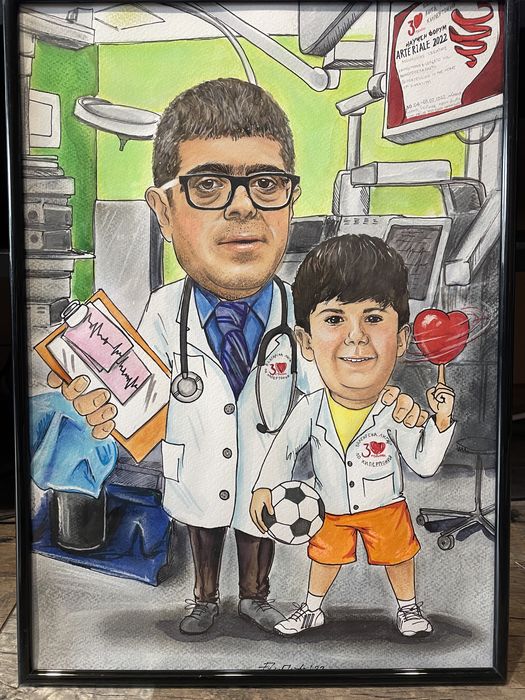 Оригинален подарък Шарж / Катикатура