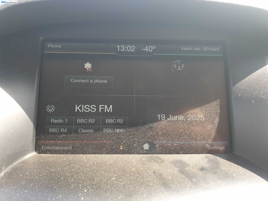 Display Radio CD Player Cu Modul Sync Ford Focus 3 2010 - 2018 Cod BM5T-18B955-FE DM5T-14F239-AP [K5972]