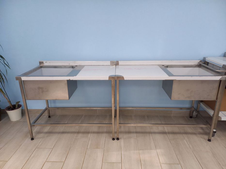 Spalatoare inox / mese de inox