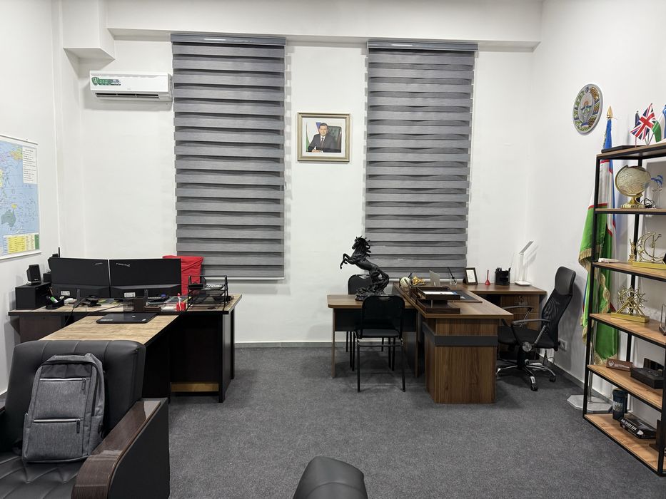 Срочно продается офис всё мебели и техники